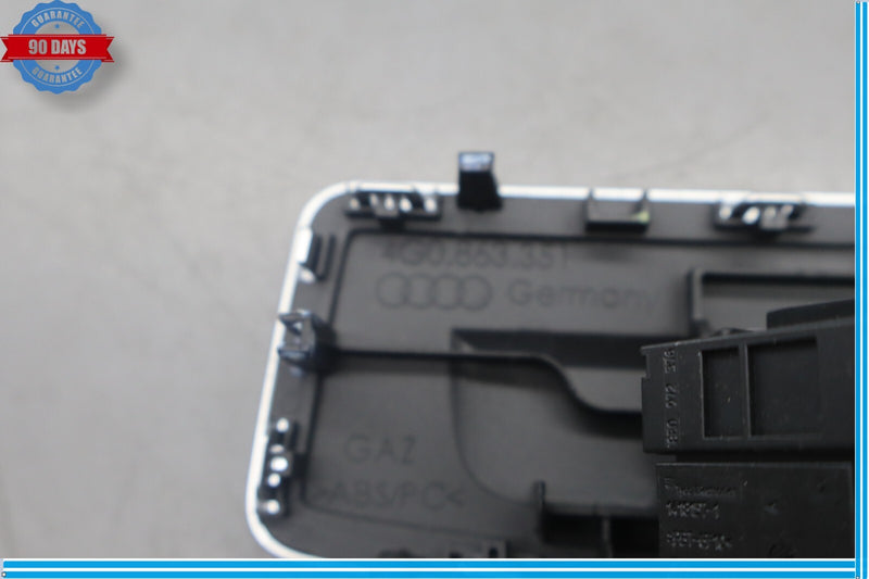 Load image into Gallery viewer, 12-18 Audi A6 Quattro Console Back Seat Heater Switch Bezel Trim Panel Oem