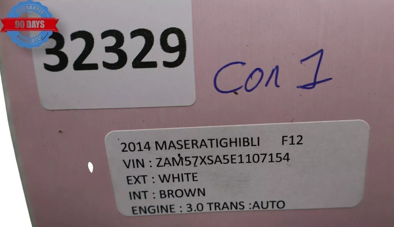 Load image into Gallery viewer, 14-24 Maserati Ghibli Left Driver Turbocharger Intercooler 16474839 3.0L Oem