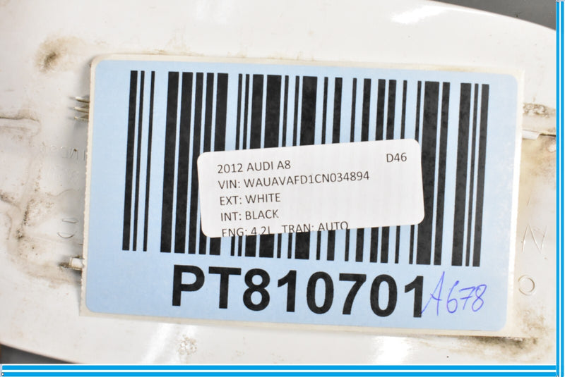 Load image into Gallery viewer, 11-18 Audi A8 Quattro Gas/Fuel Filler Door Filler Flap Cover 4H0809909B Oem