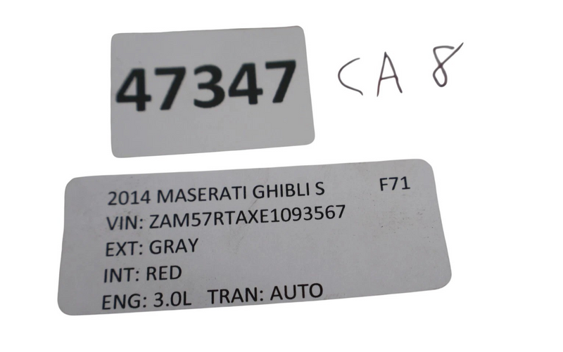 Load image into Gallery viewer, 14-19 Maserati Ghibli Front Right Passenger Side Upper Control Arm 670004186 Oem