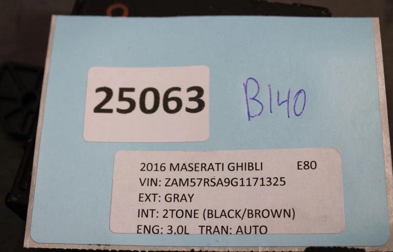 Load image into Gallery viewer, 14-24 Maserati Ghibli Front Right Side Door Control Module Unit 52851639AD OEM