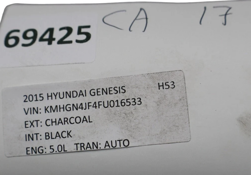 Load image into Gallery viewer, 15-20 Hyundai Genesis G80 Rear Right Spring Lower Control Arm 55220-B1100 Oem