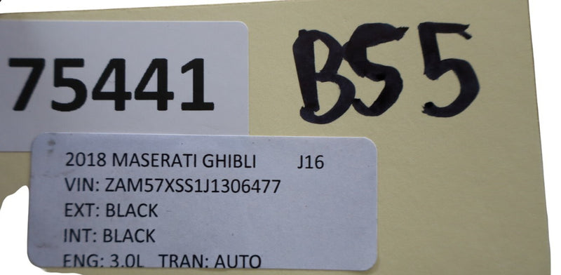 Load image into Gallery viewer, 14-20 Maserati Ghibli Rear Seat Lower Bottom Cover Cushion Black Oem