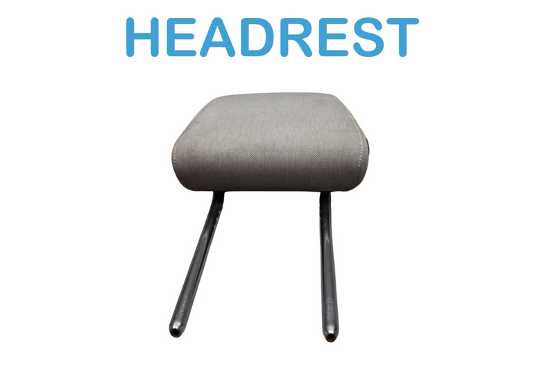 Load image into Gallery viewer, 14-18 BMW i3 I01 Hybrid Rear Left Driver Side Seat Headrest Head Rest Oem