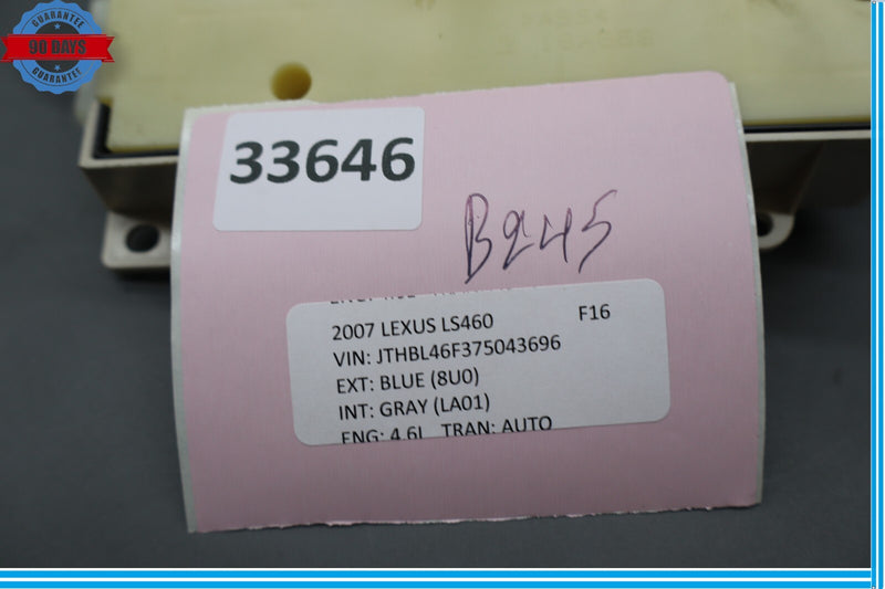 Load image into Gallery viewer, 07-12 LexusLS460 XF40 Front Left Driver Seat Control Switch 89713-50110 Oem