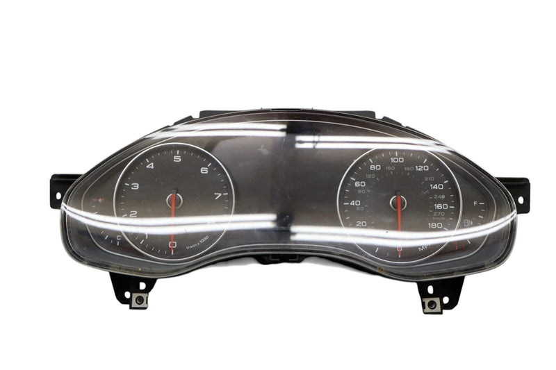 Load image into Gallery viewer, 12-13 Audi A6 A6 Quattro A7 Instrument Cluster Gauge Speedometer Black OEM