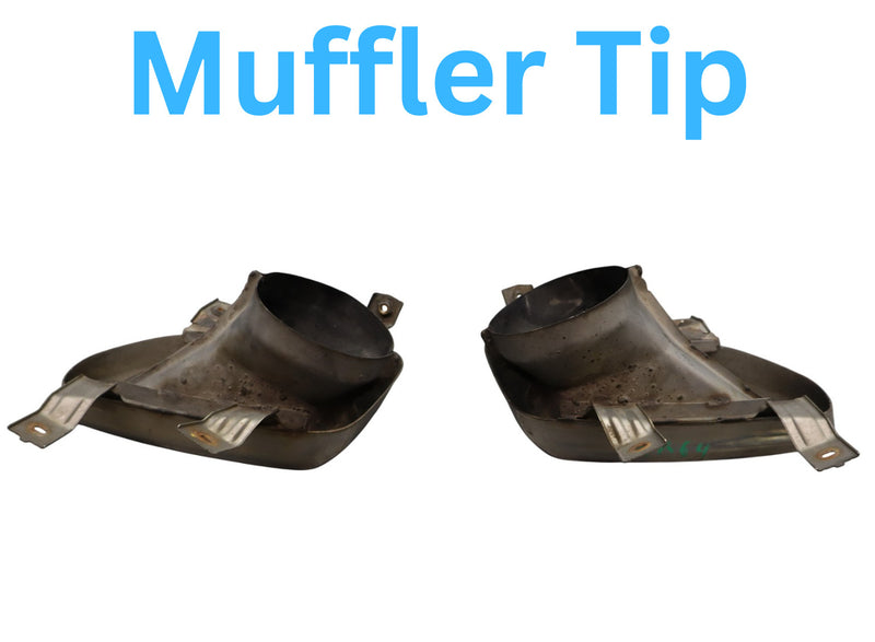 Load image into Gallery viewer, 15-20 Hyundai Genesis G80 Rear Left & Right Side Lower Exhaust Muffler Tip Oem
