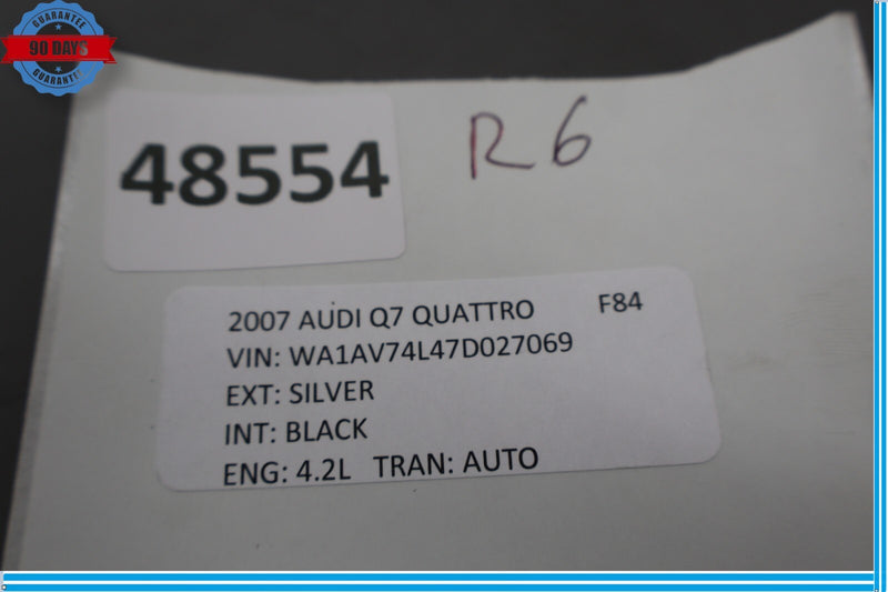 Load image into Gallery viewer, 07-15 AUDI Q7 4L Rear Right Side Trunk Hatch Tail Light Cover Panel Oem