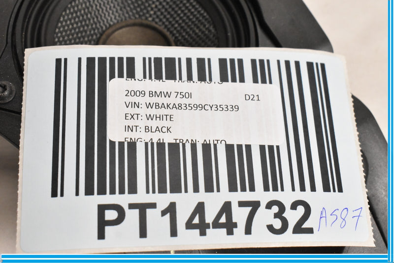 Load image into Gallery viewer, 09-15 BMW 750i 750Li F01 Rear Left Driver Deck Shelf Audio Speaker Box Oem