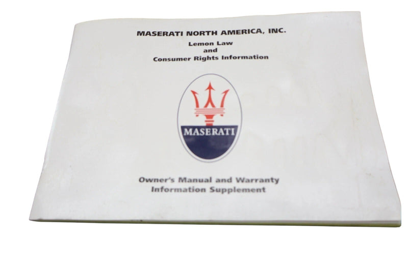 Load image into Gallery viewer, 2014 Maserati Ghibli User Owner Manual Guide Book W/ Case Cover OEM