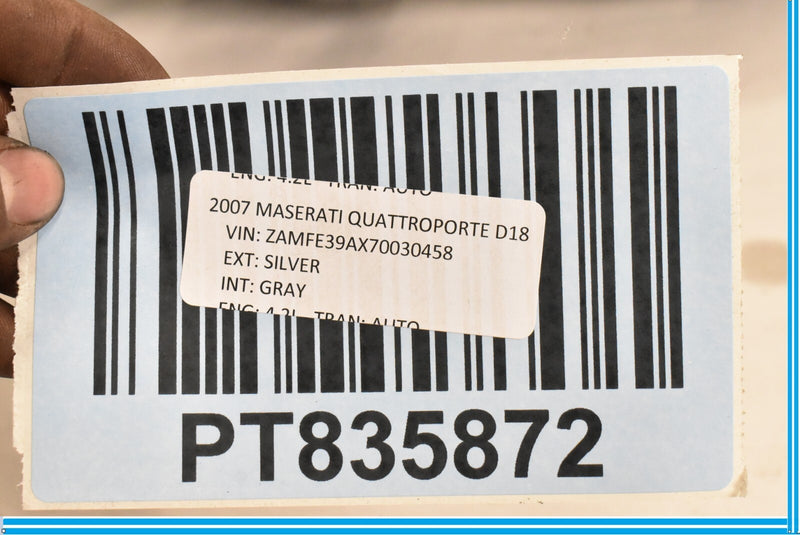 Load image into Gallery viewer, 04-08 Maserati Quattroporte Trunk Latch Trim Cover Panel 080060506 Oem