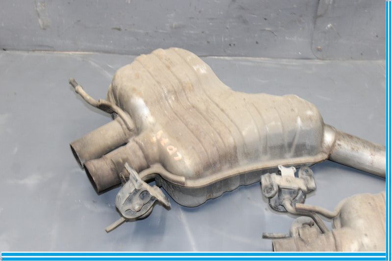 Load image into Gallery viewer, 05-10 Bentley Continental Right & Left Exhaust Muffler Pipe Set Of 2 Oem