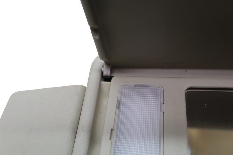 Load image into Gallery viewer, 10-19 Jaguar X351 XJ XJR Front Right Side Sunvisor Sun Visor Shade Ivory Oem