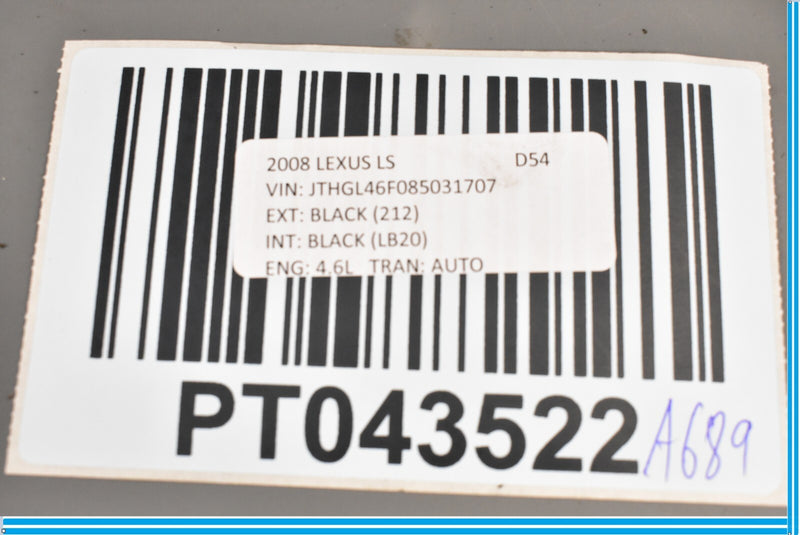 Load image into Gallery viewer, 07-12 Lexus LS460 XF40 Front Right Side Seat Trim Cover Panel 71861-50040 Oem