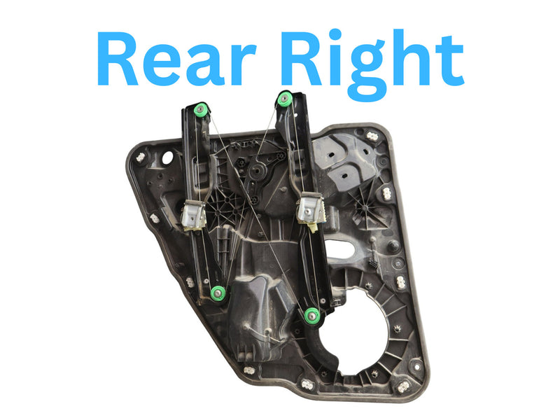 Load image into Gallery viewer, 11-17 Volkswagen VW Touareg Rear Right Side Door Window Regulator Panel Oem
