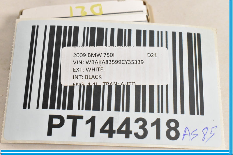 Load image into Gallery viewer, 09-15 BMW 750i 750Li F01 F02 F10 Front Sun Visor Mirror Lamp Light 9163764 Oem