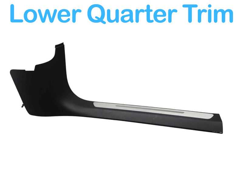 Load image into Gallery viewer, 11-18 Audi A8 Quattro Front Right Door Sill Scuff Plate Lower Quarter Trim Oem