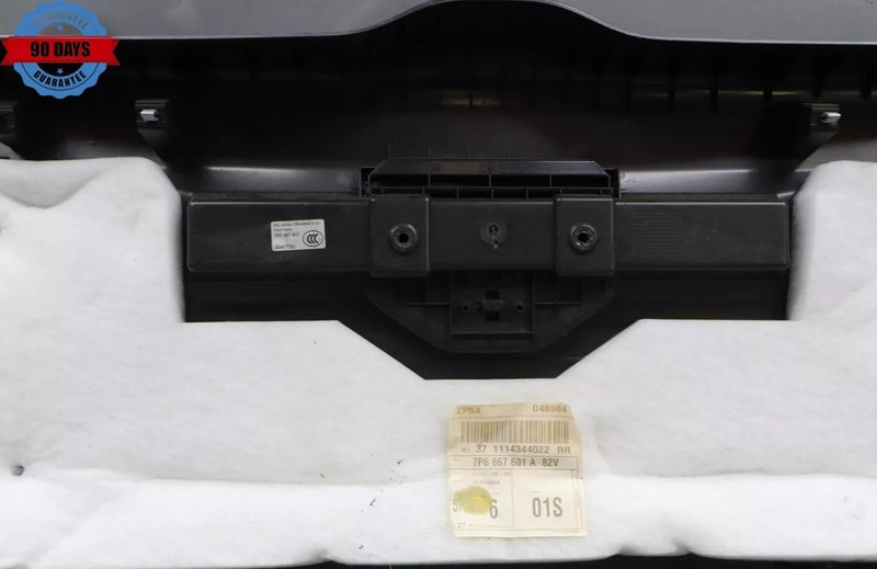 Load image into Gallery viewer, 11-17 Volkswagen Touareg Rear Liftgate Door Lower Trim Cover Panel Black Oem