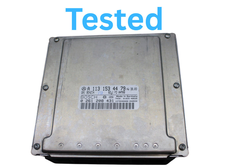 Load image into Gallery viewer, 03-06 Mercedes R230 SL320 SL500 ECU Engine Control Module Unit 1131534479 Oem
