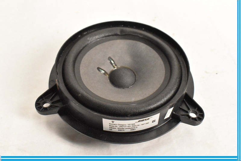 Load image into Gallery viewer, 03-12 Maserati Quattroporte Rear Right Passenger Door Audio Speaker 191369 Oem