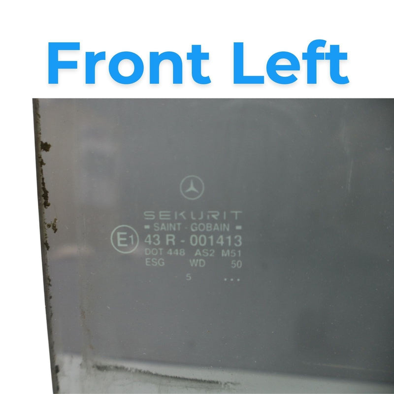 Load image into Gallery viewer, 90-02 Mercedes R129 SL500 SL320 Front Left Driver Side Door Window Glass Oem