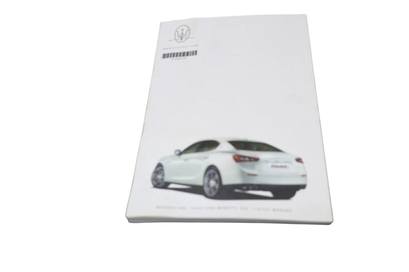 Load image into Gallery viewer, 2014 Maserati Ghibli User Owner Manual Guide Book W/ Case Cover OEM