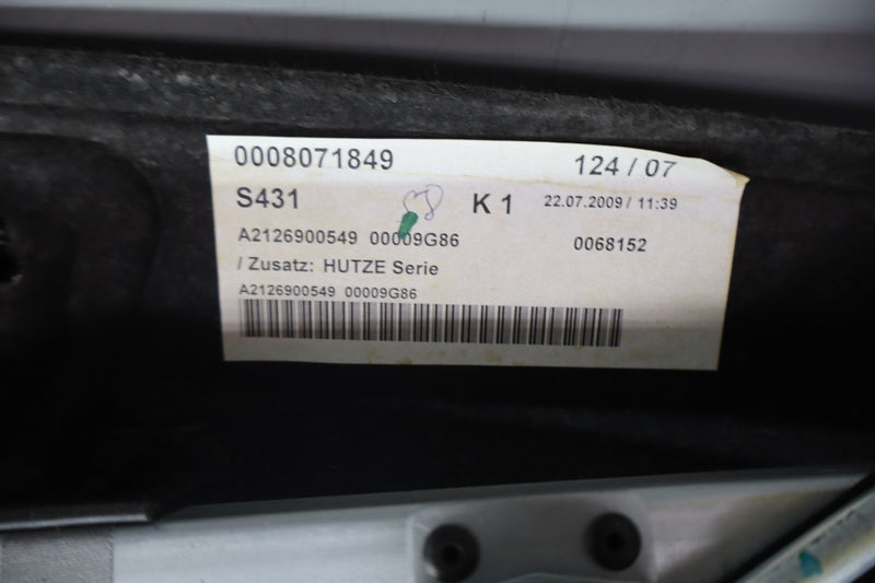 Load image into Gallery viewer, 10-16 Mercedes E350 E550 Rear Window Rear Luggage Shelf Trim A2128101120 Oem