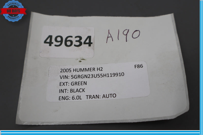 Load image into Gallery viewer, 03-05 HUMMER H2 Front Right Passenger Side Exterior Door Handle 15104793 Oem