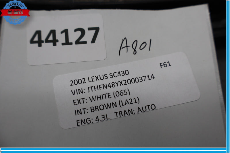 Load image into Gallery viewer, 02-10 Lexus SC430 Front Left Side Headlight Support Mount Bracket Rail Oem