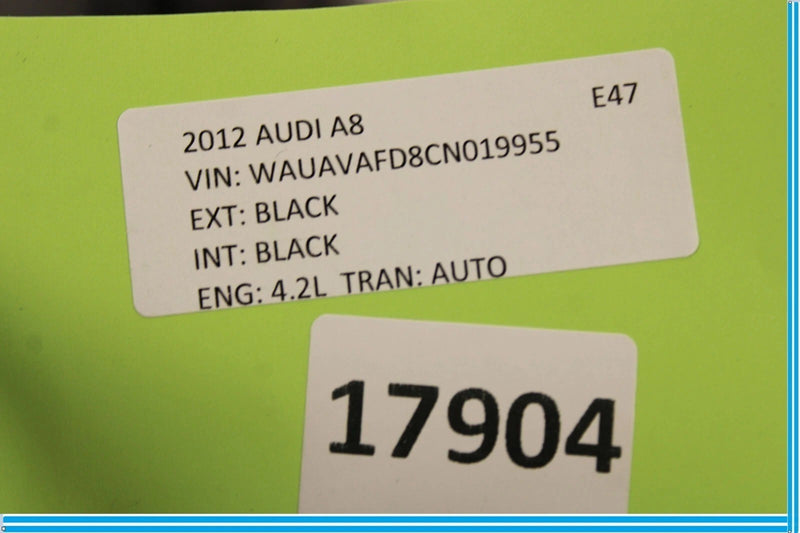 Load image into Gallery viewer, 11-18 Audi A8 Front Left Driver Side Seat Lower Track Frame W/ Motor Oem