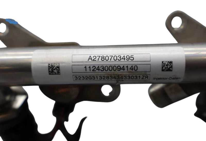 Load image into Gallery viewer, 12-18 Mercedes CLS550 W218 Right Side Fuel Injection Rail Line w/ Injectors Oem