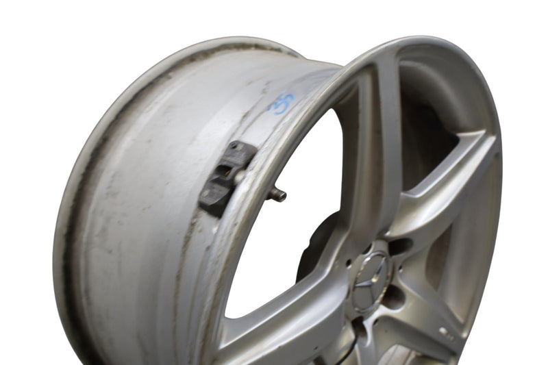 Load image into Gallery viewer, 07-11 Mercedes W216 CL63 AMG CL550 9.5 x 20 20" Rear Wheel Rim Silver Oem