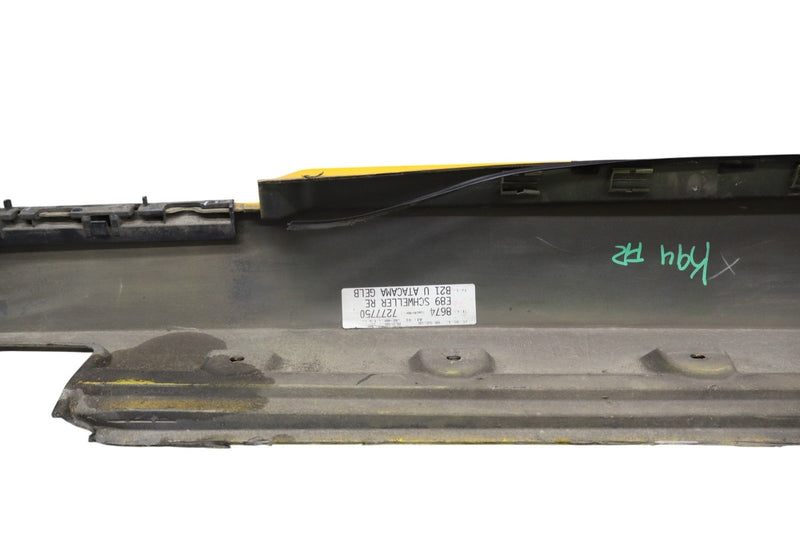 Load image into Gallery viewer, 09-16 BMW E89 Z4 Right Passenger Side Skirt Rocker Panel Trim Cover Yellow Oem