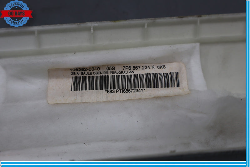 Load image into Gallery viewer, 11-18 Volkswagen VW Touareg Front Right Side Upper A Pillar Trim Panel Oem