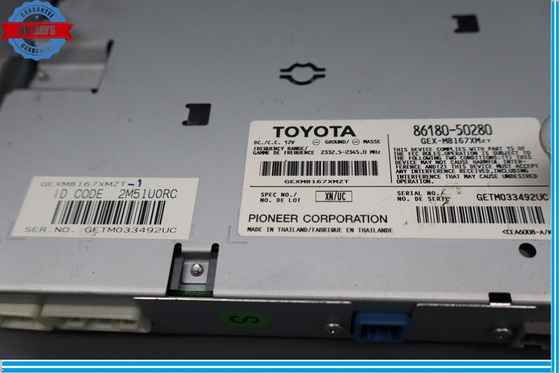 Load image into Gallery viewer, 07-12 Lexus LS460 LS460L Satellite Receiver Radio Control Module 86180-50280 Oem