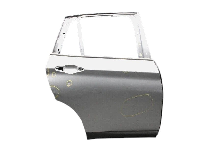 16-22 BMW X1 F48 Rear Right Passenger Door Shell Panel Silver Oem