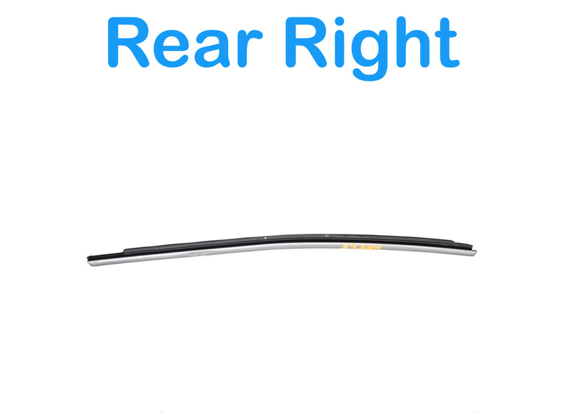 Load image into Gallery viewer, 14-20 Maserati Ghibli M157 Rear Right Side Door Window Belt Molding Trim Oem