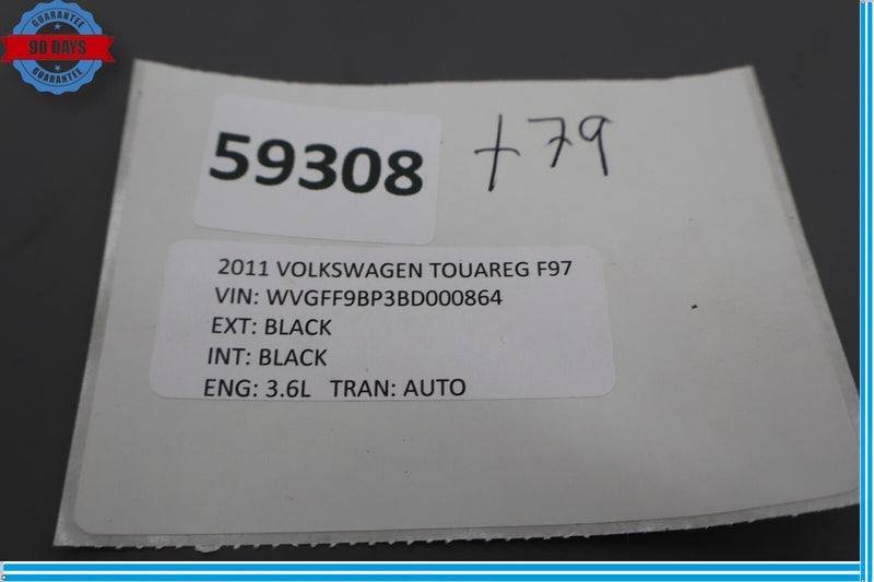 Load image into Gallery viewer, 11-14 Volkswagen VW Touareg Rear Left Driver Upper C Pillar Trim Panel Oem