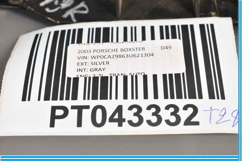 Load image into Gallery viewer, 97-04 Porsche Boxster Right Passenger Bumper Impact Reinforcement Bracket Oem