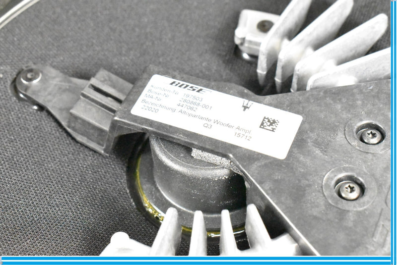 Load image into Gallery viewer, 04-18 Maserati Quattroporte Rear Bose Subwoofer Sub Woofer Sound Speaker Oem