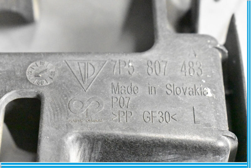 Load image into Gallery viewer, 11-18 Porsche Cayenne Rear Left Driver Bumper Mount Bracket 7P5807483 Oem