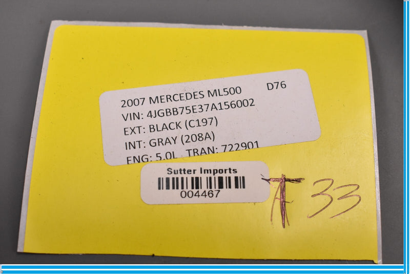 Load image into Gallery viewer, 06-08 Mercedes ML500 Rear Right Passenger Side Trunk Storage Cover Lid Oem