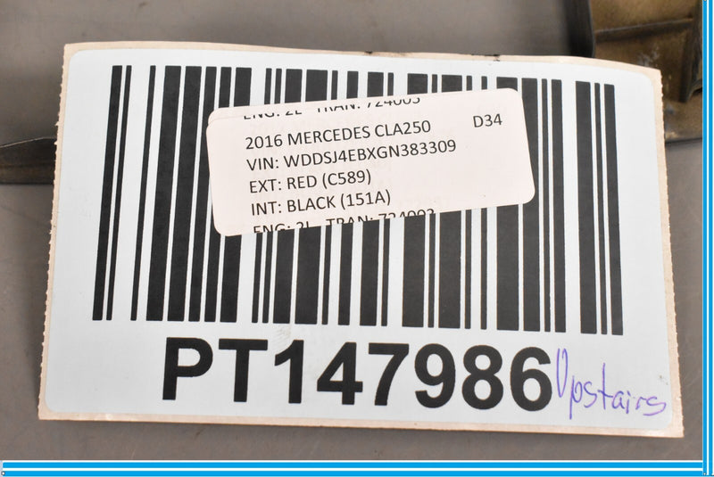 Load image into Gallery viewer, 2014-2018 MERCEDES CLA250 W117 REAR TRUNK LICENSE PLATE COVER TRIM PANEL OEM