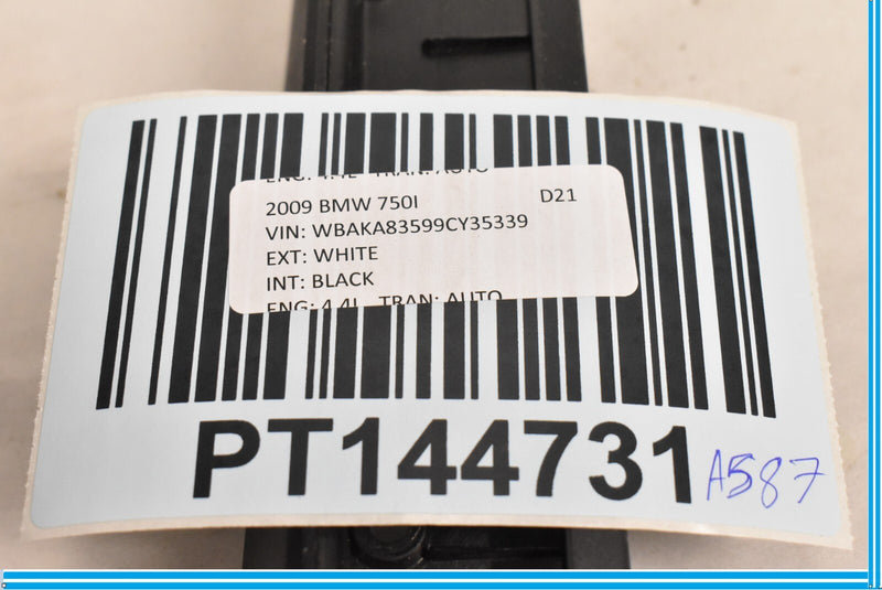 Load image into Gallery viewer, 09-15 BMW 750i 750Li F01 Rear Left Door Window Sun Shade Adaptor Plate Side Oem