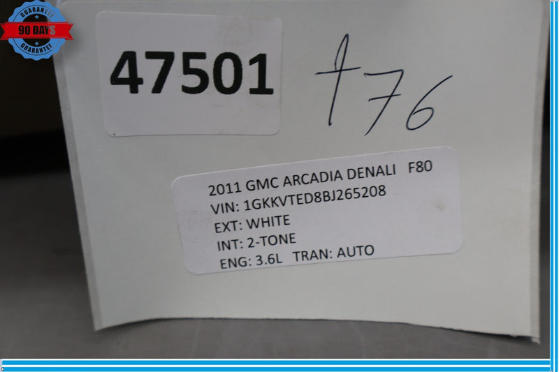 Load image into Gallery viewer, 07-12 GMC Acadia Denali Right Passenger Side B Pillar Trim Cover 20937794 Oem