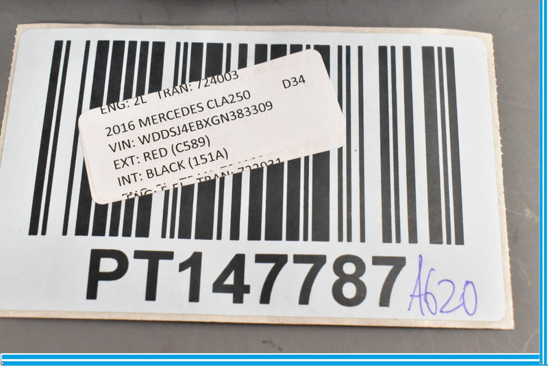 Load image into Gallery viewer, 2014 - 2018 MERCEDES CLA45 W117 REAR RIGHT SIDE SEATBELT SEAT BELT BUCKLE OEM