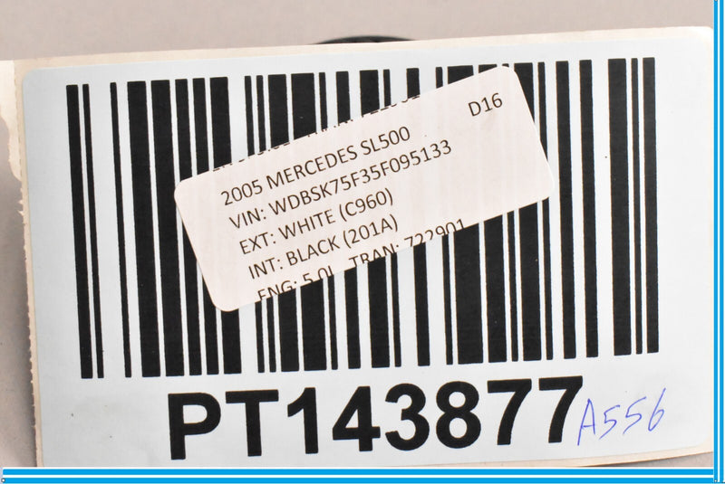 Load image into Gallery viewer, 08-20 Mercedes C300 W204 W205 Emergency Trunk Release Open Switch Button Oem