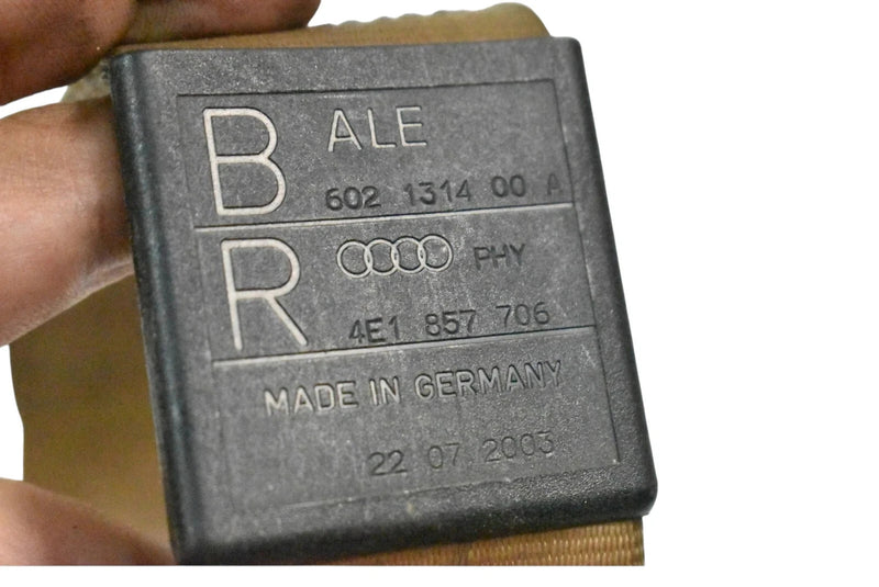 Load image into Gallery viewer, 04-10 Audi A8 Quattro Front Right Side Seat Belt Retractor 4E1857706PHY OEM