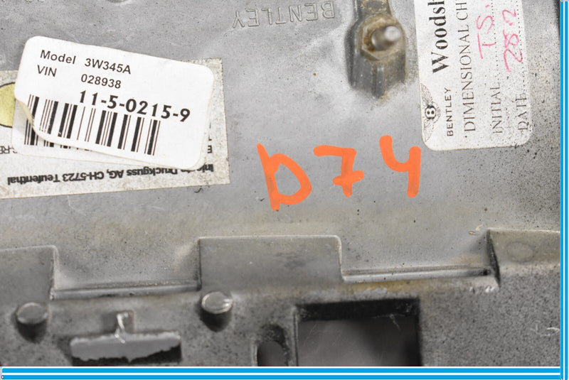 Load image into Gallery viewer, 2005 Bentley Continental Center Console Rear Air Vent Wood Trim Panel Oem