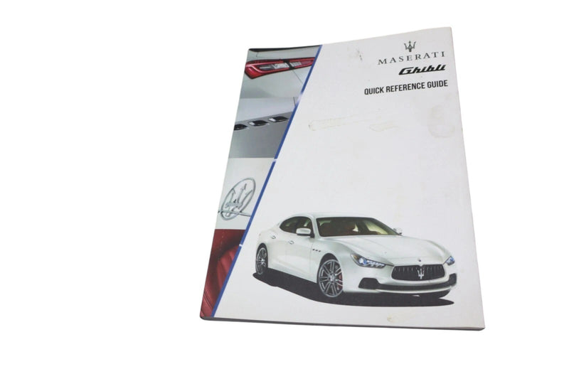 Load image into Gallery viewer, 2014 Maserati Ghibli User Owner Manual Guide Book W/ Case Cover OEM